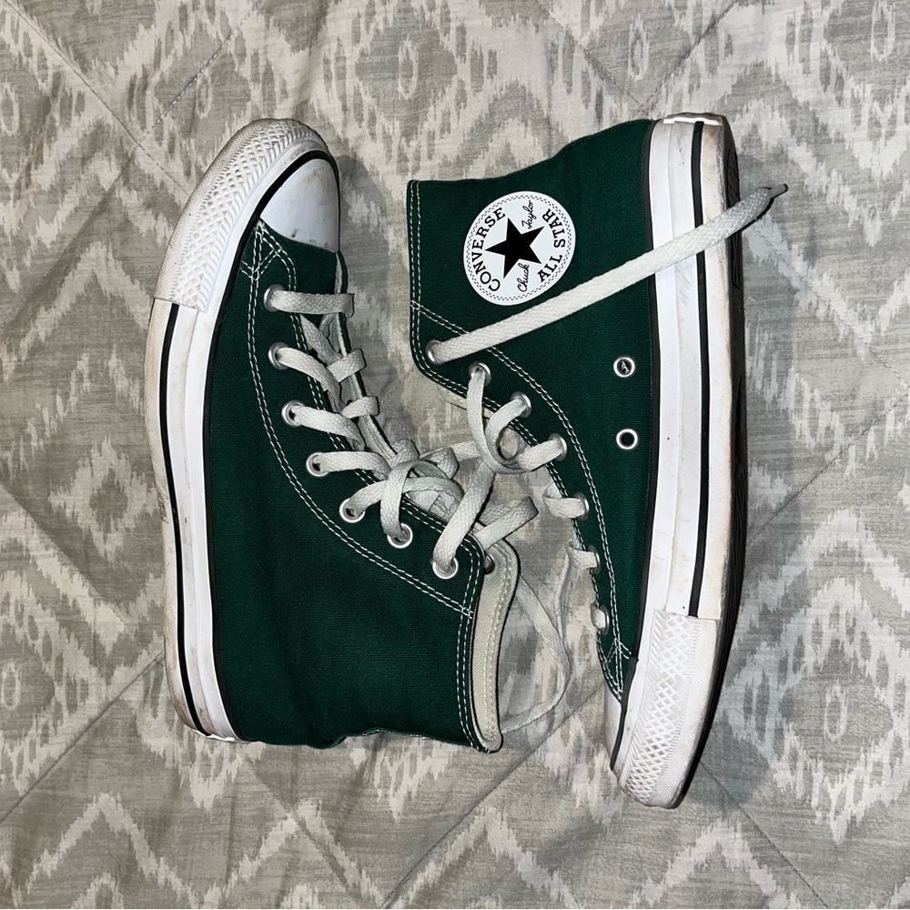 Women’s Green High Top Converse